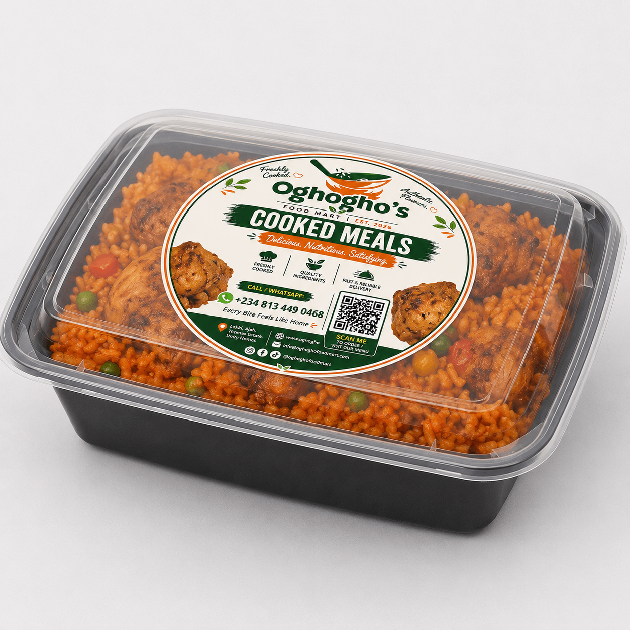 Smoky Jollof Rice